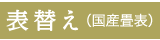 表替え価格